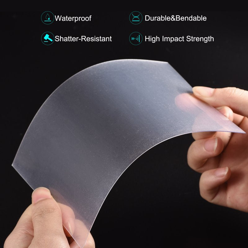 Clear Plastic Sheet for Picture Frame Replacement 11x14 Inch - Shatterproof & Waterproof