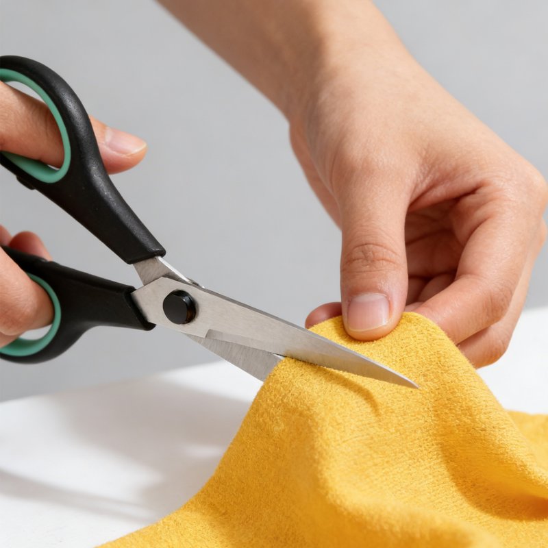 Heavy Duty Stainless Steel Scissors Set - 3 Pack with Comfort Handles for School Office Crafts