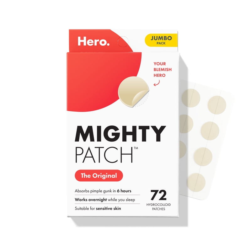 (2 Pack) Acne Pimple Patches - Nighttime Hydrocolloid Spot Treatment, 72 Count