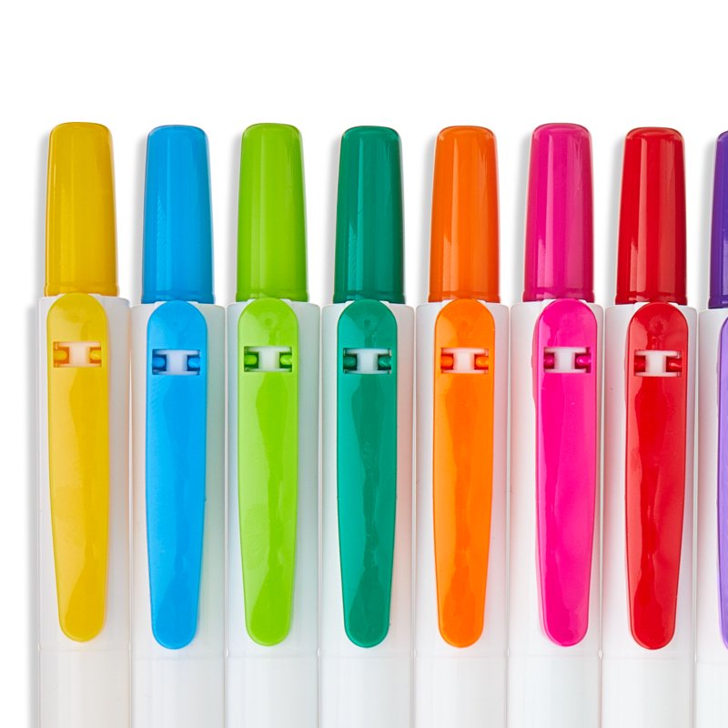 16-Count Fine Point Low-Odor Dry Erase Markers - Vibrant Colors, Retractable