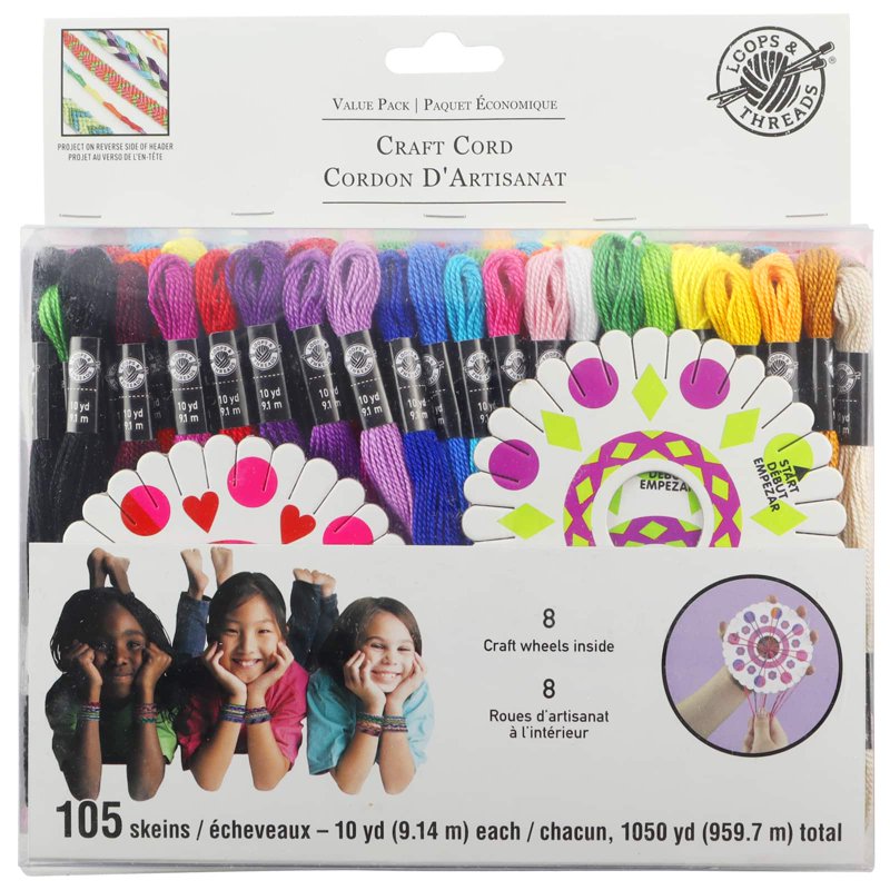 Craft Cord Value Pack 105 Pima Cotton Beading & Jewelry Thread