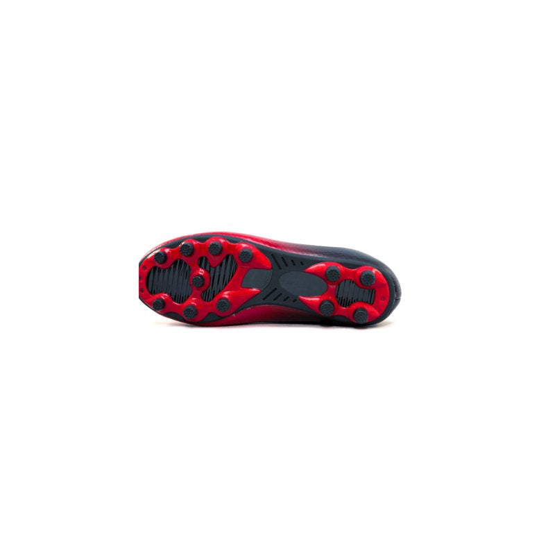 zephz Wide Traxx Soccer Cleats Black Space Cherry - EE Width, 7EE