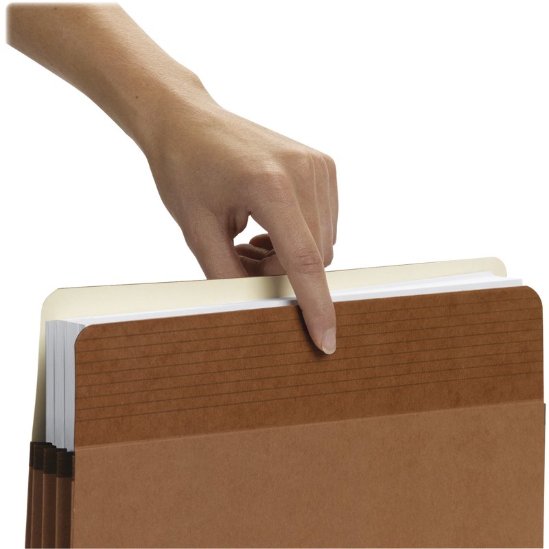 Redrope Expanding File Pocket - Legal Size, Accordion Design, 25 Pack