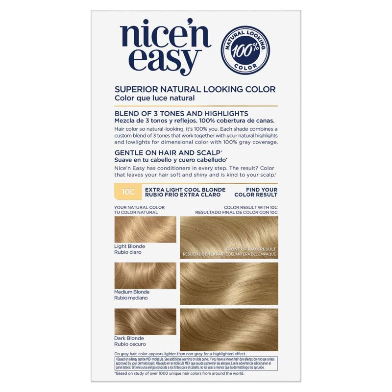 Permanent Hair Color Cream - Natural Looking Shades for Gray Coverage