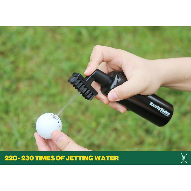 Golf Club Cleaner with 5.5oz Water Bottle & Microfiber Towel - Heavy Duty Kit