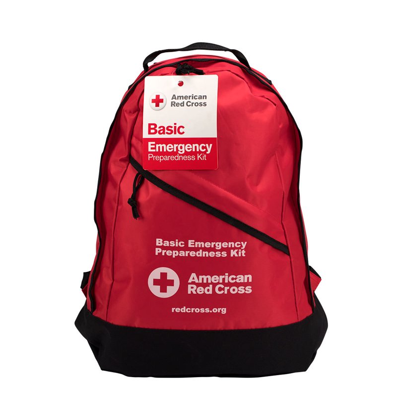 Emergency Preparedness 3-Day Backpack with First Aid & Survival Supplies