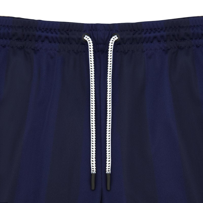 Umbro Men’s Baritone Navy Short with Panelled Jacquard - Baritone Blue/Brilliant White/Blue Fog, Size L