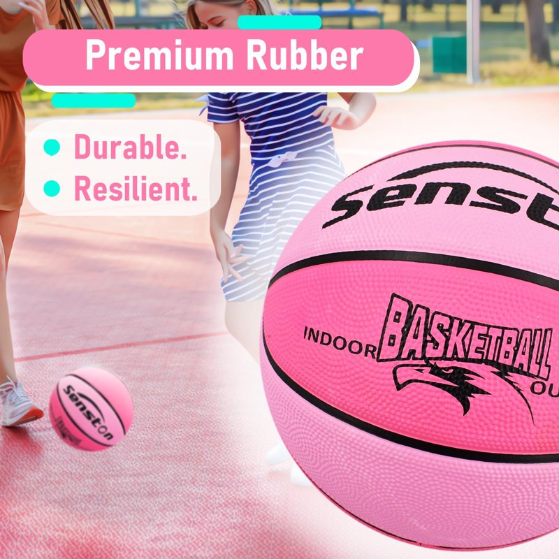 Kids 27.5 Inch Size 5 Basketball for Children & Juniors - Indoor Outdoor Play