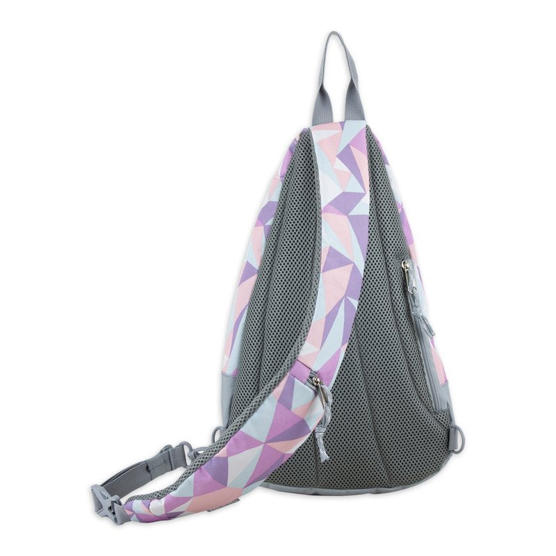 Ergonomic Sling Backpack with Multiple Compartments and Adjustable Strap