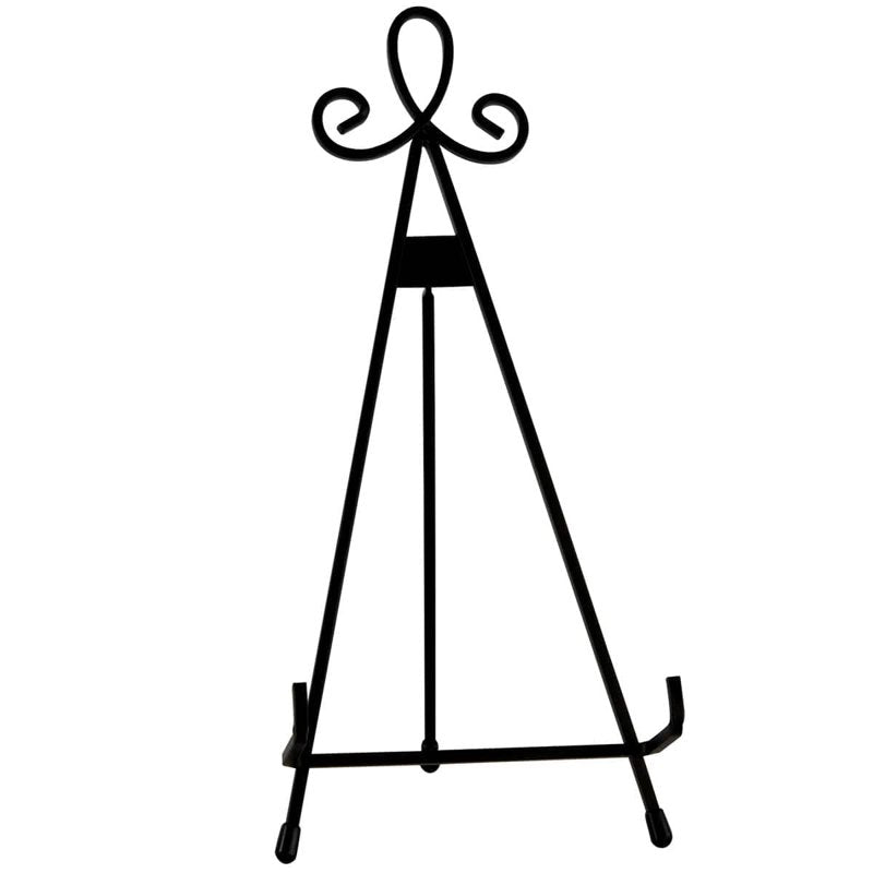 Metal Easel Display Stand for Photos, Art, and Decor - 13 Inches