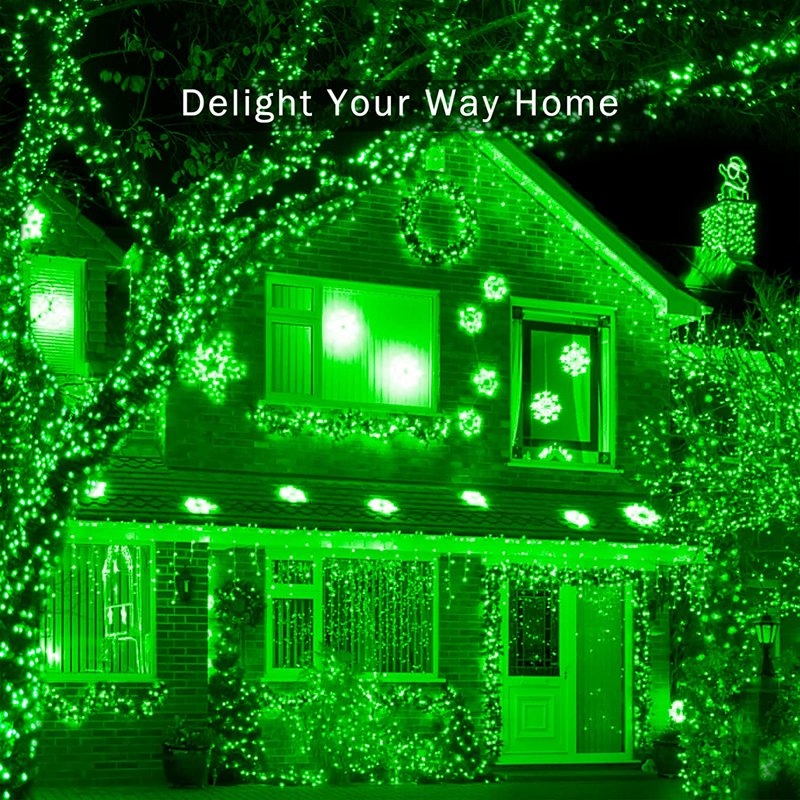 Outdoor Solar String Lights 75.5ft Waterproof 8 Modes Garden Patio Decor