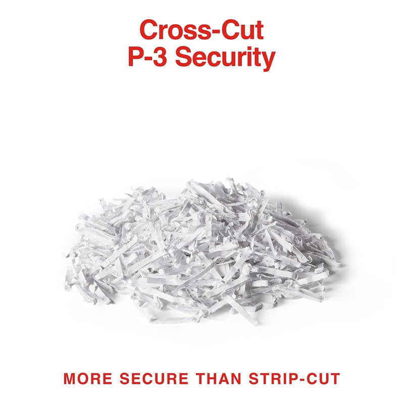 24-Sheet Cross-Cut Paper and Media Shredder - Security Level P-3