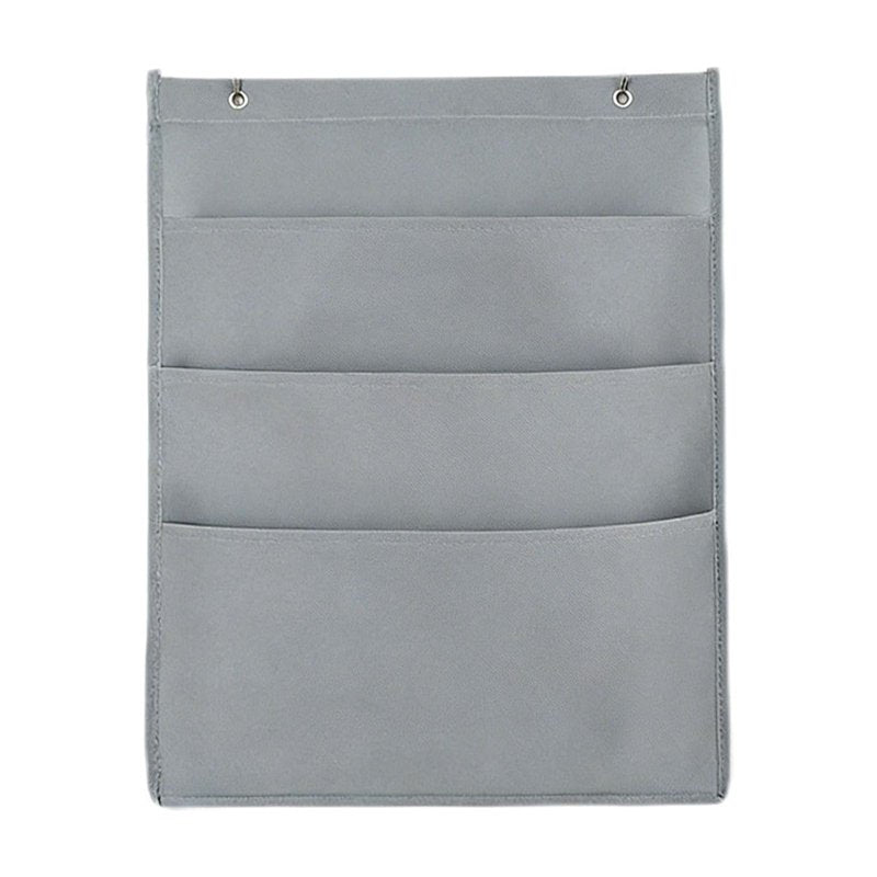 Wall File Organizer with 6 Pockets - Hanging Letter & A4 Paper Storage