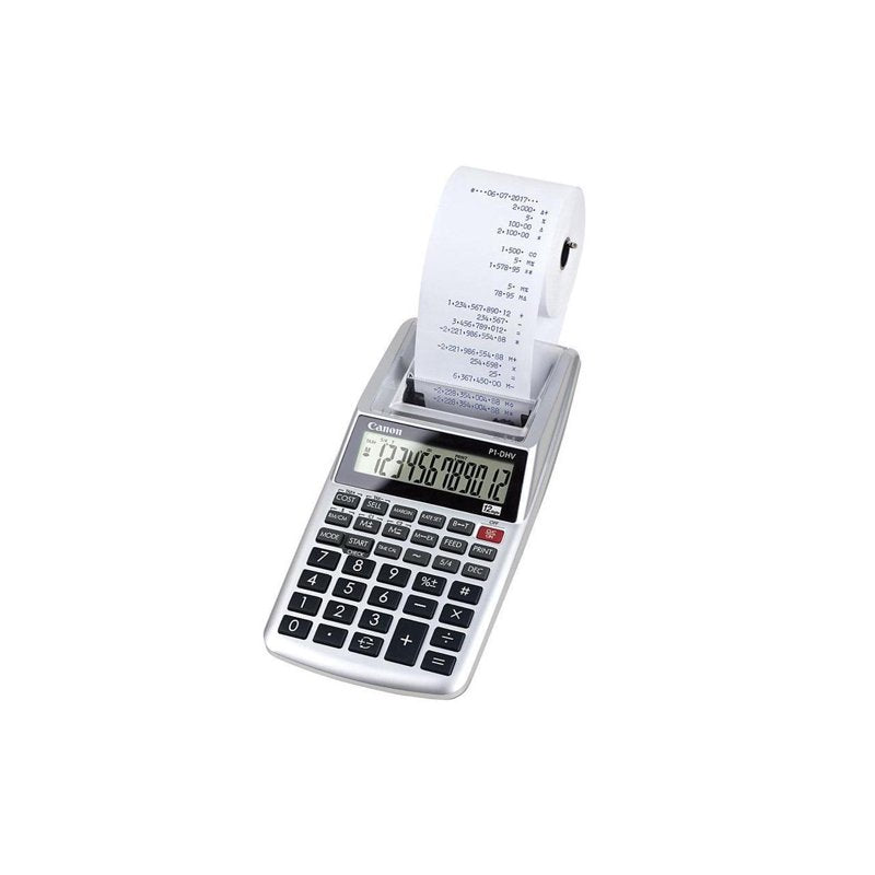Printing Calculator with 2 Lines/Sec 12 Digits for Office & Business Use