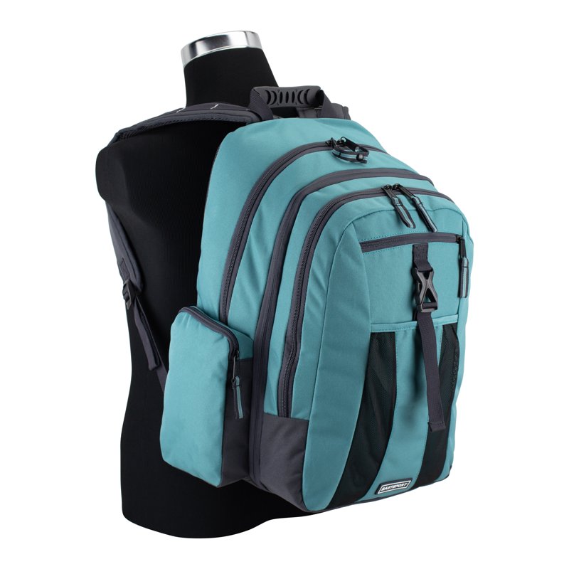 Unisex 19-Inch Recycled Expandable Backpack for School Travel & More