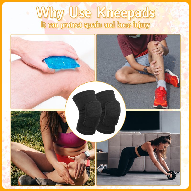 Breathable Sports Knee Pads for Dancers, Volleyball, Running & More - Unisex