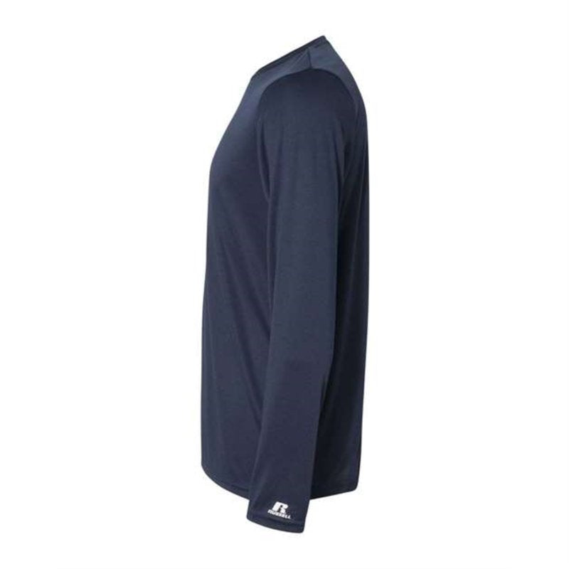 Russell Athletic Dri-Power Core Performance Long Sleeve Tee - Navy, Size S