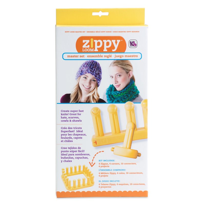 Knitting Loom Set for Bulky Yarn - Modular Craft Kit for Beginners
