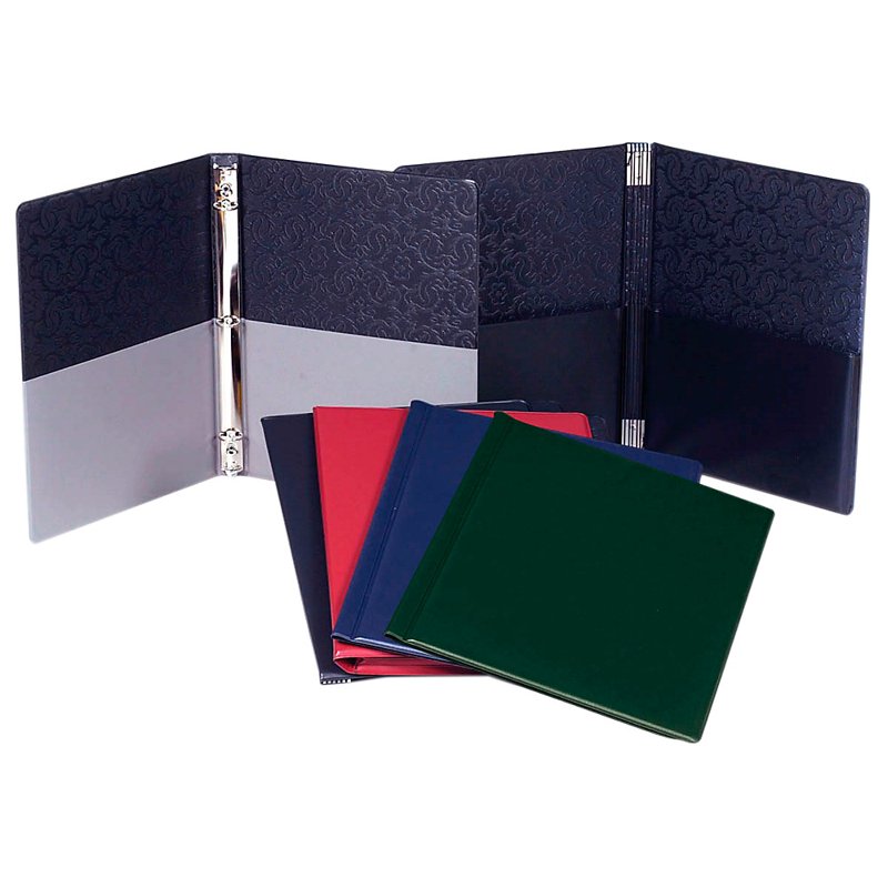 Choral Folder with Elastic Stays and Pockets - 9-1/4 x 12 Inches - Multiple Colors