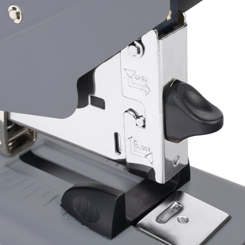 Heavy Duty Stapler for 160 Sheets - Black & Gray, Industrial-Grade
