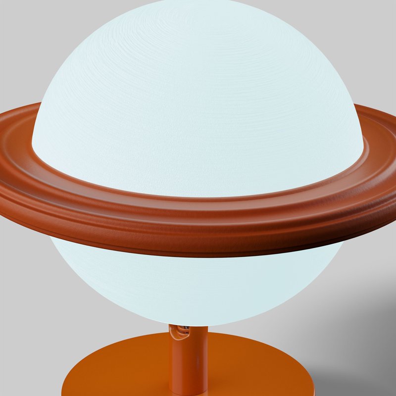 Kids Adjustable Planet LED Night Light Lamp - Rechargeable, Dimmable & Color Temperature