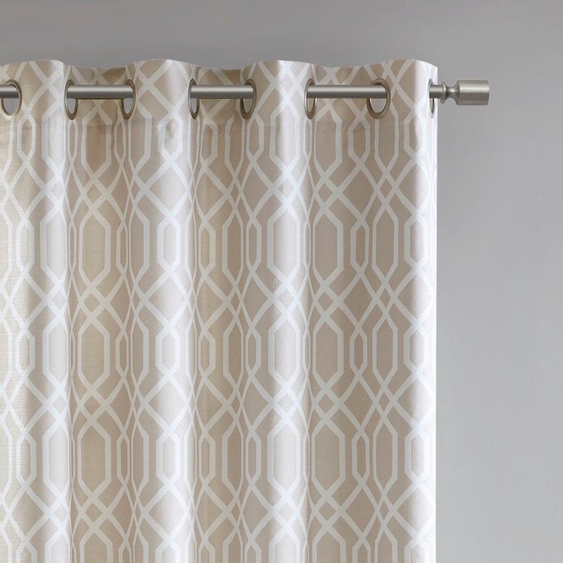 Blackout Grommet Top Curtain Panel - 95x84 Inches, Opaque Window Treatment