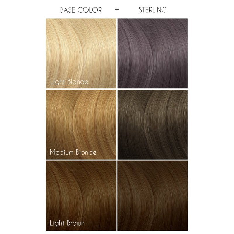 Semi-Permanent Hair Color - Arctic Fox Sterling 4oz, Vibrant & Long-Lasting