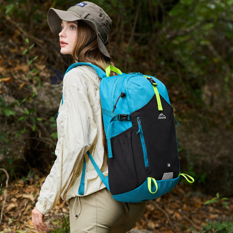 Lightweight Water-Resistant Hiking Backpack for Men & Women - Large Capacity Outdoor Travel Bag