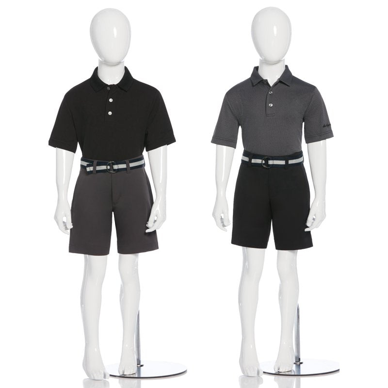 Kids Golf Polo Shirt 2-Pack Short Sleeve Performance Sportswear