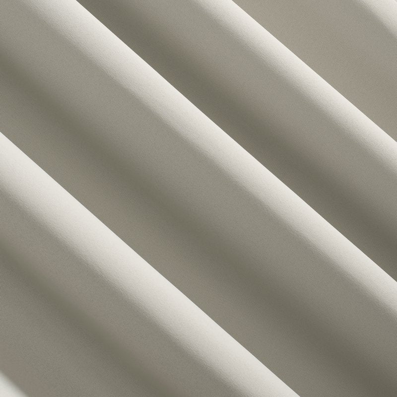 Energy Saving Blackout Curtain Panel with Tab Top for Window Privacy