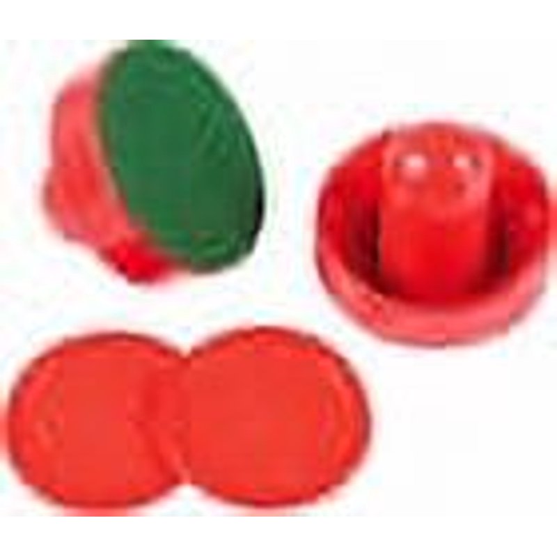 Air Hockey Puck and Striker Set - 3.75 Inch Pucks, 3 Inch Strikers, Commercial Grade