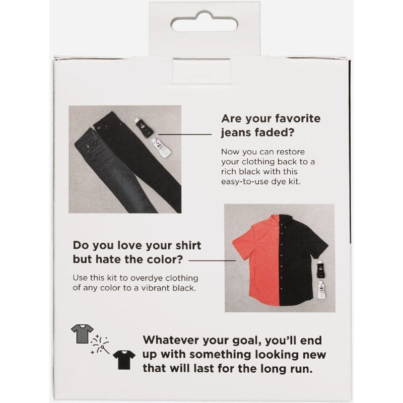 Fabric Dye Kit for Clothing & Upholstery - Black Color Restorer