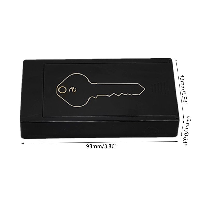 Magnetic Key Holder Box - Rust-Resistant Outdoor Key Safe with Strong Magnets