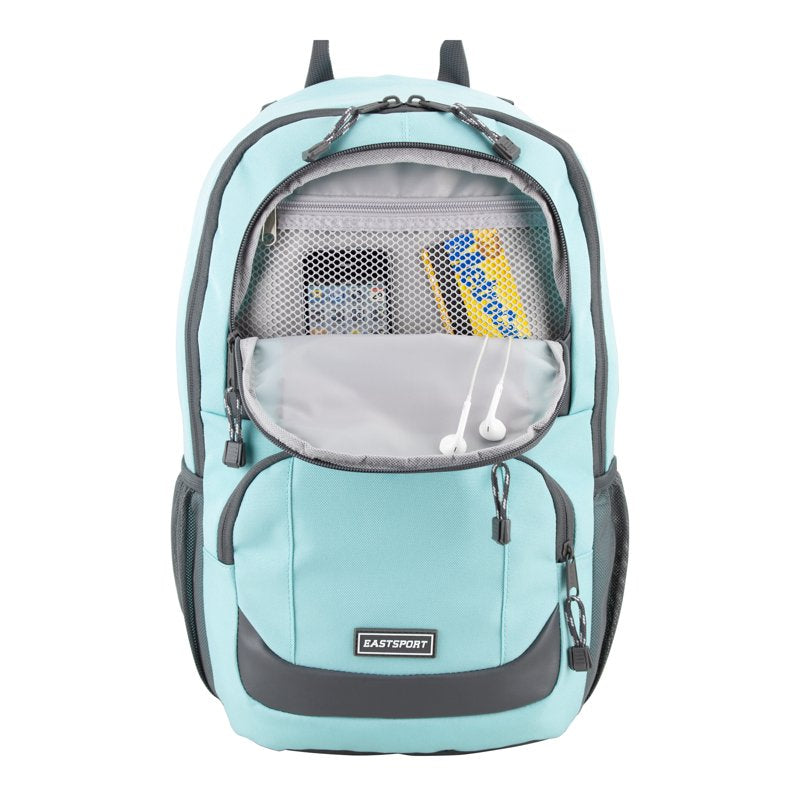 Unisex Commuter Tech Backpack with Laptop Sleeve & Multiple Compartments