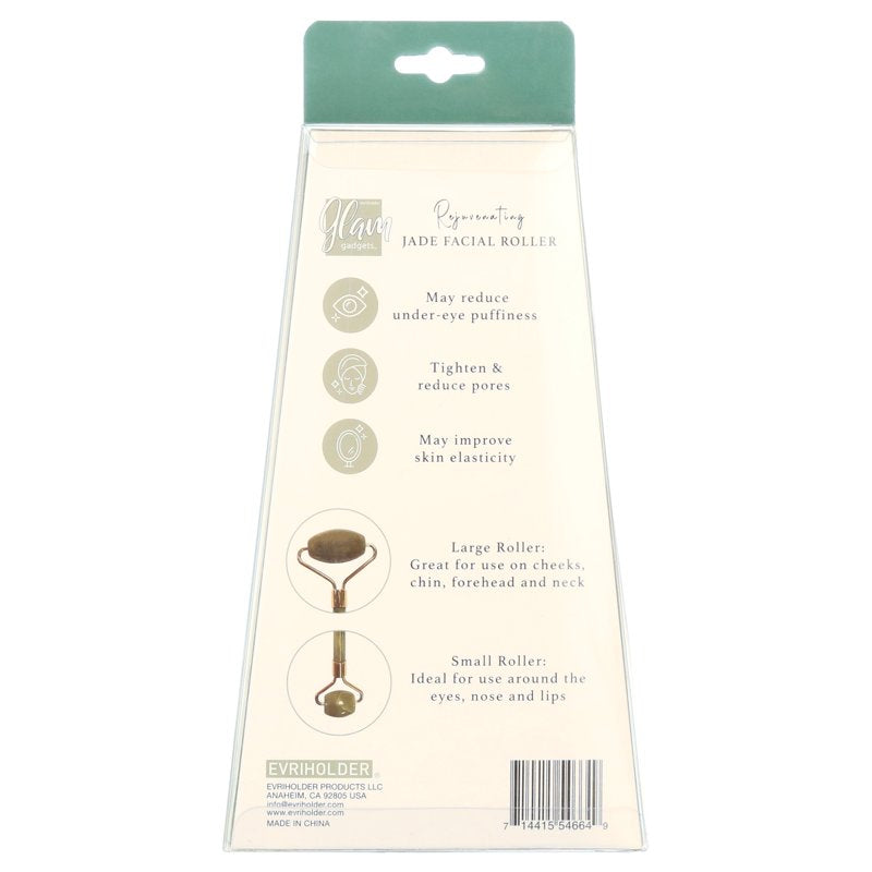 Jade Facial Roller for Skin Rejuvenation and Relaxation