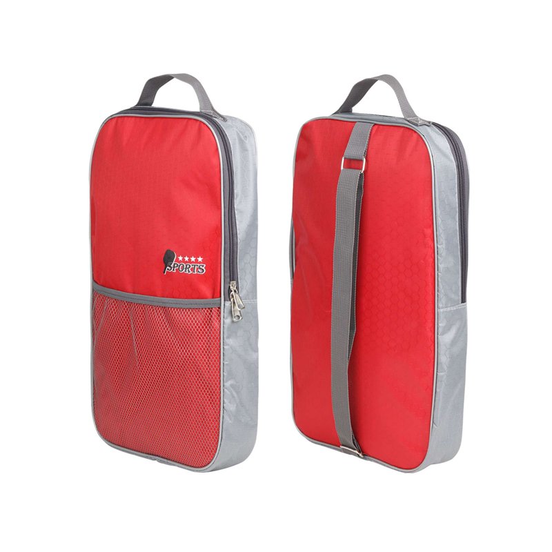 Deago Pickleball Sling Bag - Gray, Fits 2 Paddles & 4 Balls, Adjustable Strap