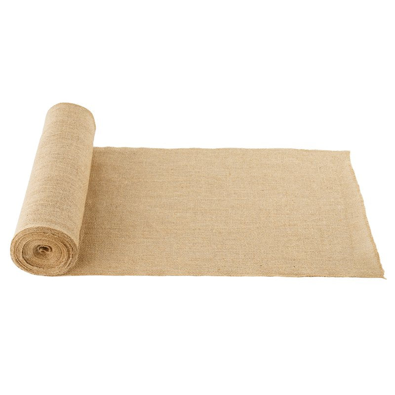 Natural Jute Burlap Roll for DIY Decor Wedding Garden 14x30ft & More