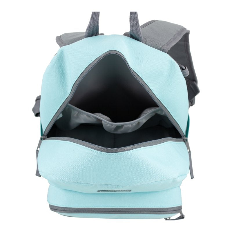 Unisex 17-Inch Backpack & Lunch Box Set - Multiple Colors