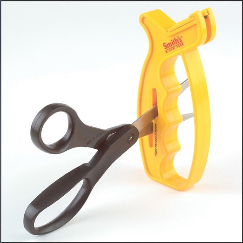 Manual Knife & Scissors Sharpener with Carbide Blades - Quick Edge