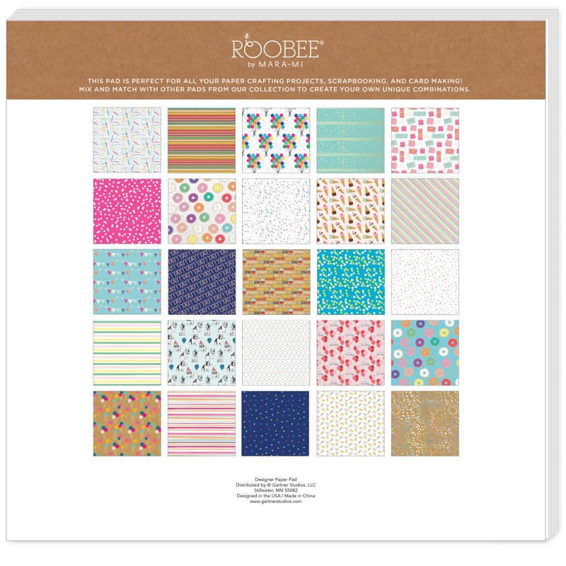 Celebrations Scrapbook Paper Set - 12x12 Inch, 50 Sheets, Party & Craft Decor