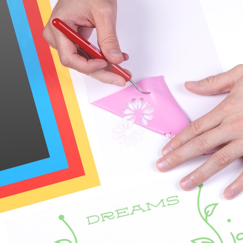 Heat Transfer Vinyl Roll - Durable, Thin, Easy Weeding for Custom Apparel