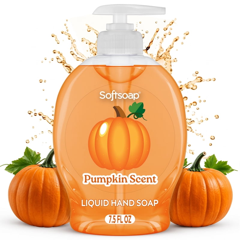 Pumpkin Scent Liquid Hand Soap - Limited Edition 2 Pack, 7.5 fl oz