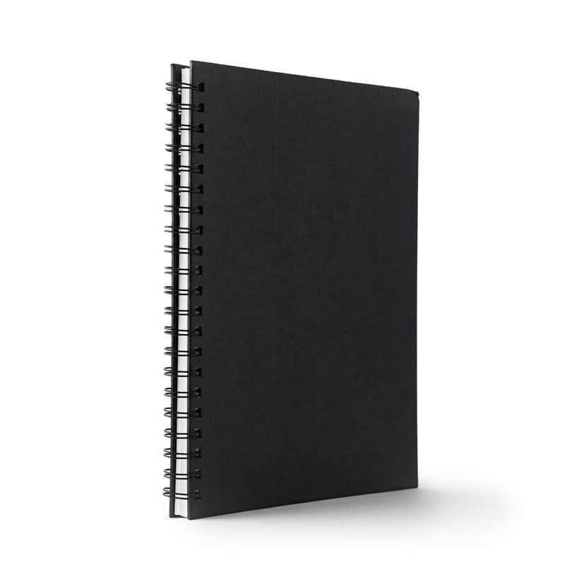 Artist's Loft Black Wirebound Sketchbook - 8.5x11 Inch, Acid-Free, 12 Pack