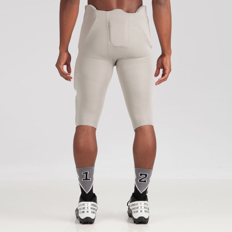 Football Pants with Sewn-In EVA Pads and D-Ring Belt - Adult Men’s Activewear