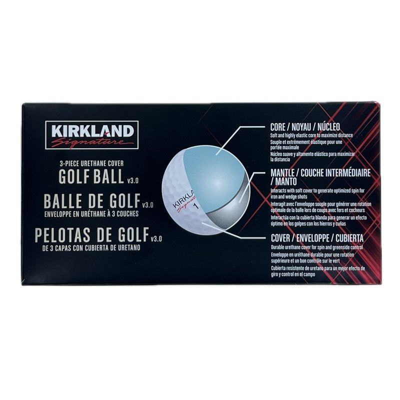 Kirkland Signature 3-Piece Urethane Golf Ball – 24 Pack