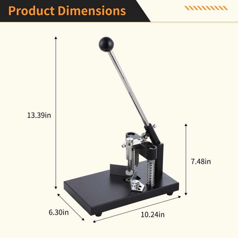 Corner Rounder, Paper Punch Cutter, Hand-Operated Rounding Machine