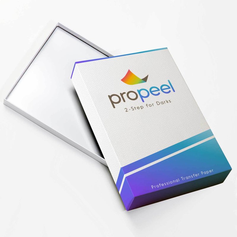 Propeel 2-Step Transfer Paper for Dark and Light Textiles - A4, XL, A3 Sheets