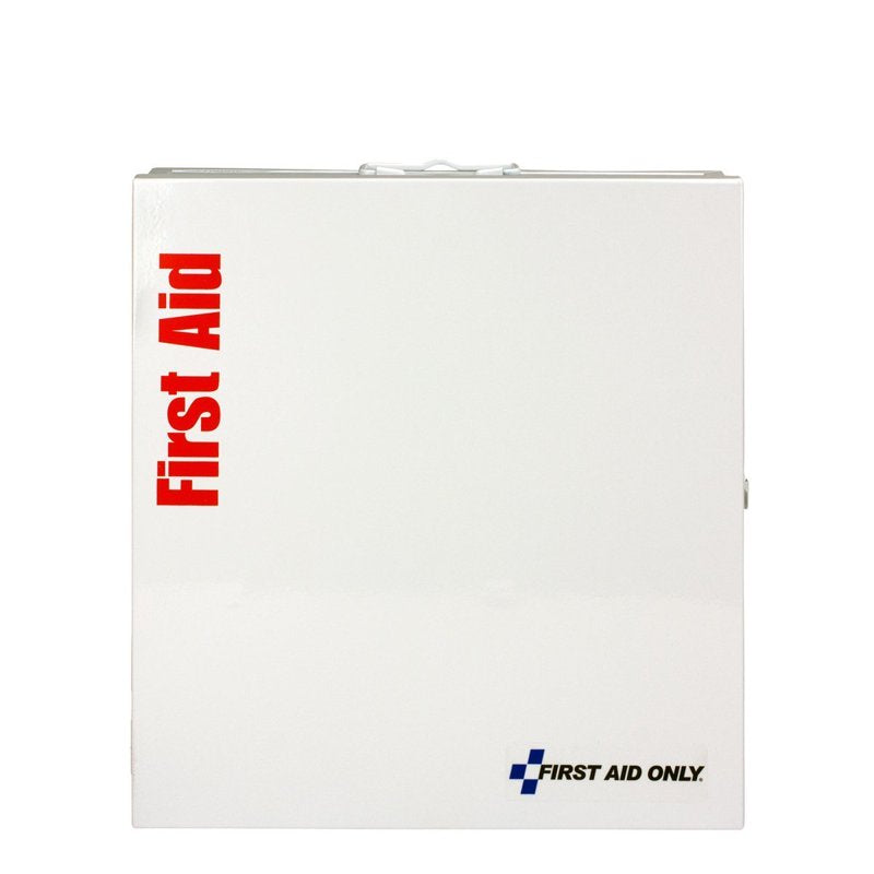 Wall Mountable First Aid Kit - 202 Pieces for Businesses and Offices