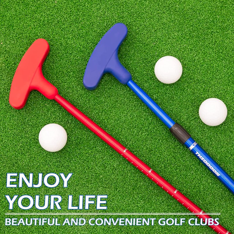 Adjustable Golf Putter 2 Pack for Men Women Kids - Ambidextrous & Lightweight