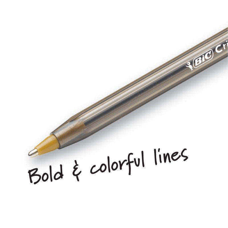 Ballpoint Pen Set with Assorted Colors - 1.6mm Bold Point, 48 Pack